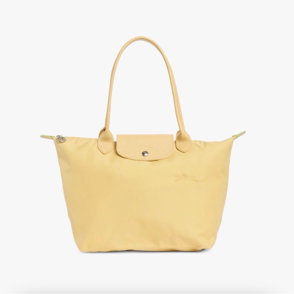Longchamp Light Yellow Le Pliage bag